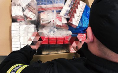 Powiat wysokomazowiecki. Nielegalne papierosy miała w domu i samochodzie