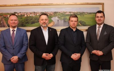 Łomża: Zrealizowany zostanie wspólny projekt z miastami i regionami partnerskimi