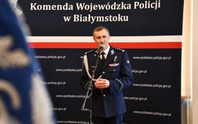 Podlaskie. Zmiany w kierownictwie Komendy Wojewódzkiej Policji [FOTO]