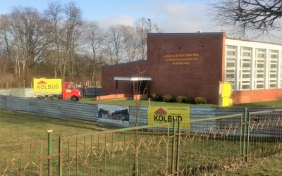 Gmina Kolno: Prace przy rozbudowie szkoły w Borkowie ruszyły [FOTO]
