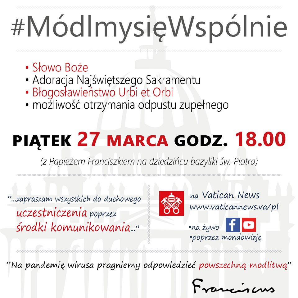 modlitwa z papieżem