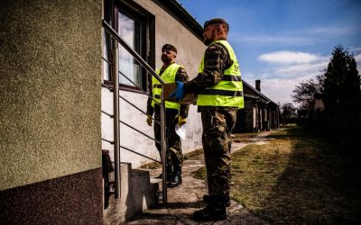 Podlaskie. Terytorialsi wspierają dystrybucję żywności [FOTO]