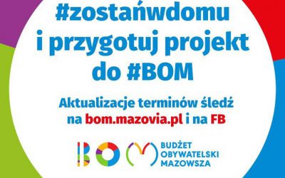 Mazowsze. Zmiany w harmonogramie Budżetu Obywatelskiego Mazowsza – są nowe terminy