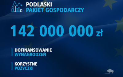 Region. Podlaski Pakiet Gospodarczy – wsparcie otrzymają lokalne przedsiębiorstwa