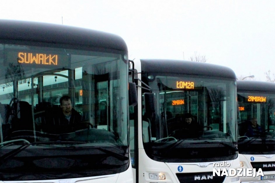 Podlaskie: Będzie więcej połączeń autobusowych