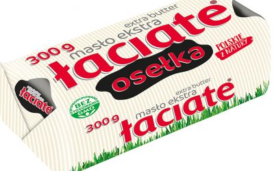 Grajewo: Dwa nowe masła Łaciate – osełka 300 oraz 500 gramów