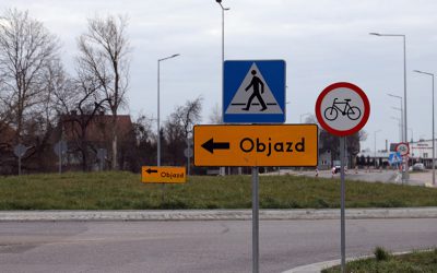 Ostrołęka: Przebudowa ul. Słowackiego – tymczasowa zmiana organizacji ruchu