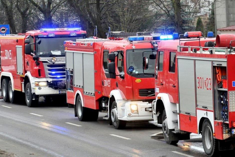 Powiat łomżyński: dwa nocne pożary opanowane przez strażaków