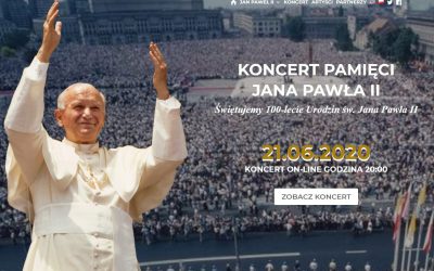 40 artystów z całego świata w koncercie online w hołdzie Janowi Pawłowi II