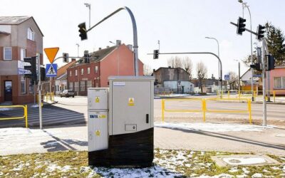 Kolno: Zniszczona skrzynka sterujaca światłami. Trwa poszukiwanie sprawców
