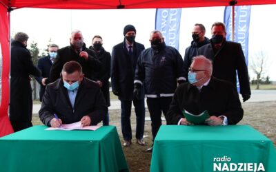 Chojny Młode: Podpisano umowę na przebudowę skrzyżowania