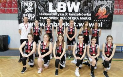 Koszykówka. Pasmo sukcesów koszykarek z Uczniowskiego Klubu Sportowego 4 Łomża