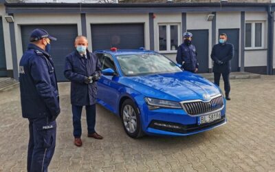 Łomża: Nowa skoda w służbie policji