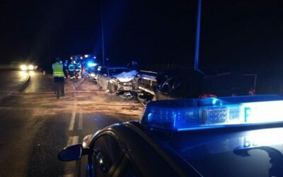 Łomża: 15-latek spowodował wypadek na moście Hubala. Policja ujawnia szczegóły