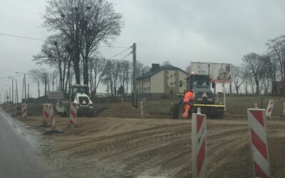Via Baltica: Budowa węzła Kolno. Są utrudnienia