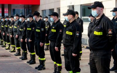 Mazowsze. Strażacy pomagają w szpitalu MSWiA