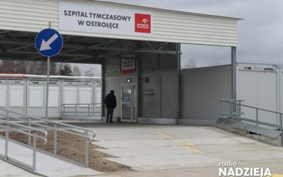 Ostrołęka: Brakuje łóżek covidowych w szpitalu tymczasowym