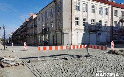 Łomża: Kończy się remont ulicy Dwornej