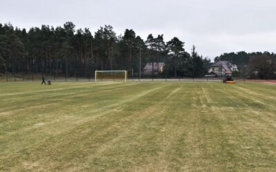 Kadzidło: Praca wre. Stadion przechodzi renowację