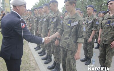 Czerwony Bór: Klasy mundurowe zakończyły rok szkolny na poligonie