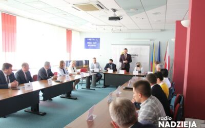 Łomża: Delegacje miast partnerskich spotkały się w ratuszu
