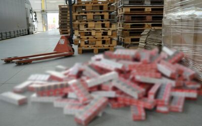 Podlaskie: Zamiast brykietu były nielegalne papierosy