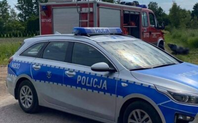 Powiat zambrowski: Śmiertelny wypadek z udziałem motocyklisty