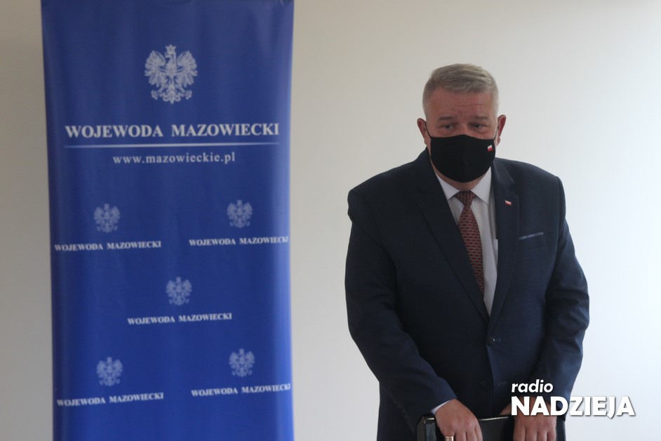 Wicewojewoda mazowiecki Sylwester Dąbrowski