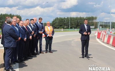 Via Baltica: Premier Morawiecki otworzył nowy odcinek S61