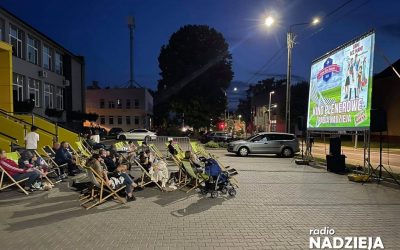Letnie Kino Nadziei odwiedziło Kolno