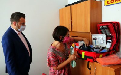 Łomża: Nowy sprzęt od miasta dla stacji pogotowia