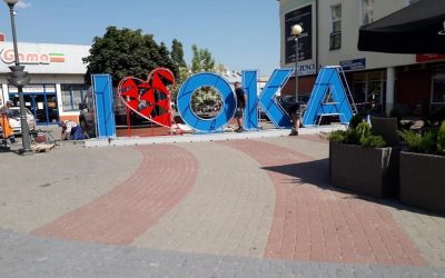 Ostrołęka: Świetlna atrakcja cieszy oczy mieszkańców