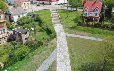 Grajewo: Schody w Parku Solidarności przejdą modernizację
