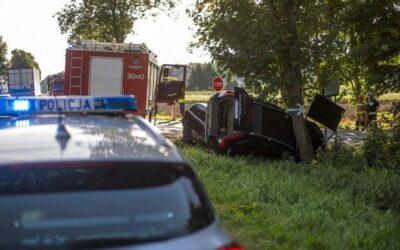 Gmina Piątnica: Zderzenie samochodów osobowych na DK64