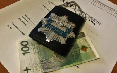 Powiat kolneński: Zamiast przyjąć mandat, chciał wręczyć łapówkę