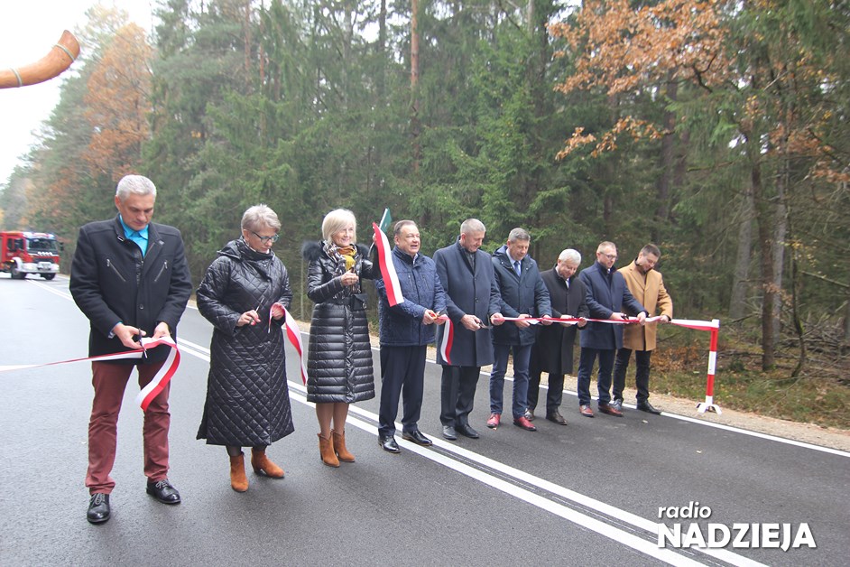 Powiat ostrołęcki: Wyremontowana droga wpłynie na rozwój