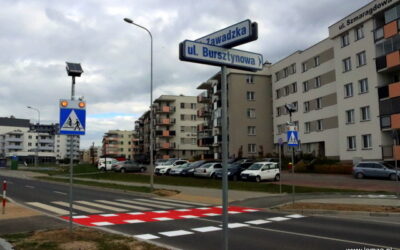 Łomża: Bezpieczniejsze przejścia dla pieszych