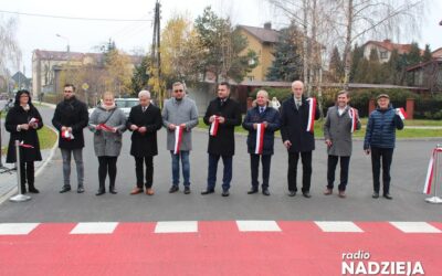 Łomża: Ulica Pułaskiego i Bursztynowa już po remoncie