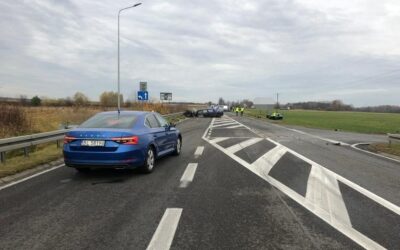 Gmina Łomża: Wypadek w Chojnach. Jedna osoba nie żyje