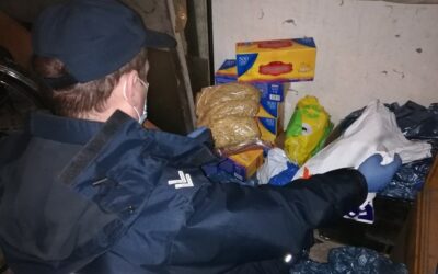 Podlaskie: 63-latek wpadł na produkcji nielegalnych papierosów