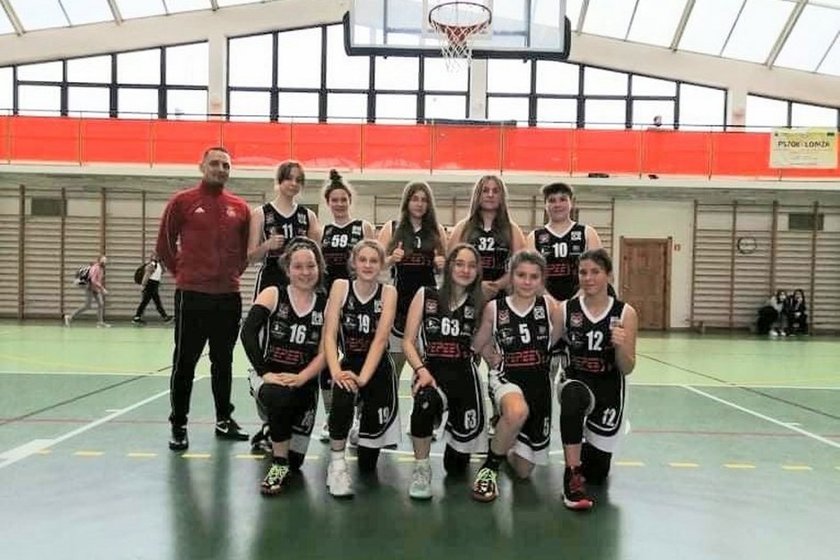 koszykarki sp4 łomża