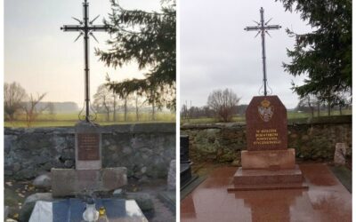 Śniadowo: Pomnik powstańców styczniowych odnowiony