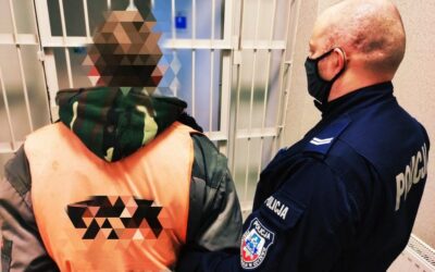 Czyżew: Był poszukiwany. Wpadł, bo nie miał maseczki