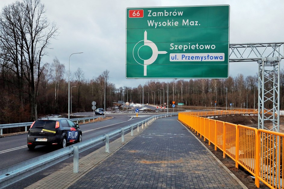 Szepietowo: Nowy wiadukt nad Rail Balticą