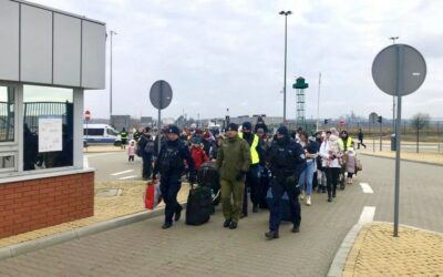 Granica polsko-ukraińska: Rośnie liczba ukraińskich uchodźców