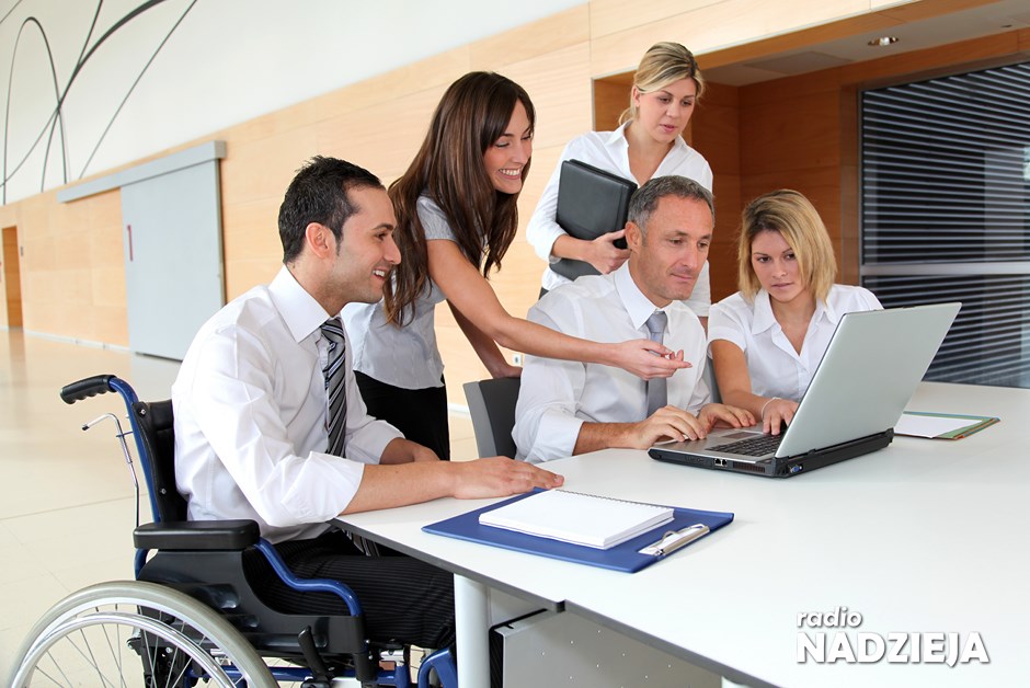 Group of office workers in a business meeting