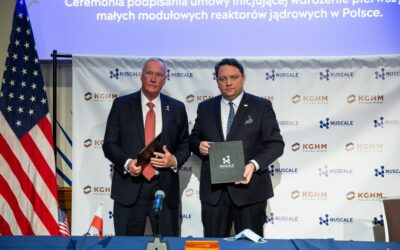Kraj: KGHM podpisał porozumienie ws. małych reaktorów jądrowych