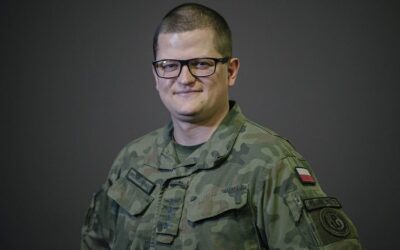 GD: kpt. Łukasz Wilczewski, oficer prasowy 1 Podlaskiej Brygady OT