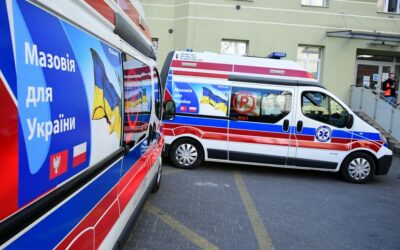 Mazowsze: Posiłki i karetki z pomocą dla Ukrainy