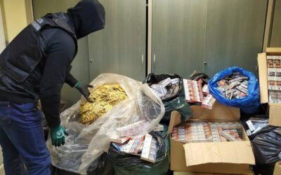 Podlaskie: Nielegalne papierosy w rękach funkcjonariuszy KAS